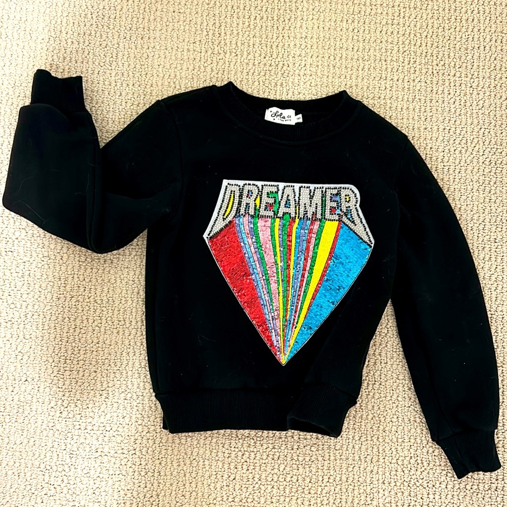 Gently worn Lola & the Boys sweatshirt